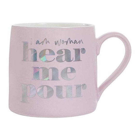 I AM WOMAN HEAR ME POUR Jumbo Mug - Picture 2 of 12